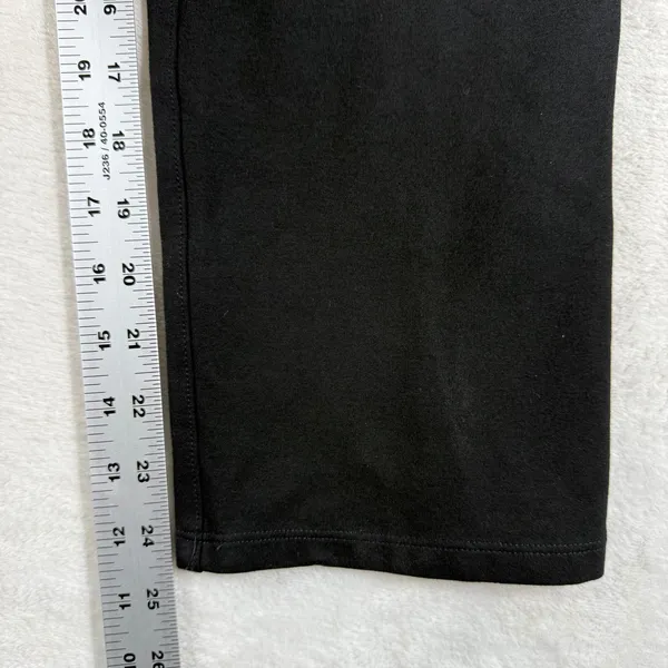 Quince Ultra-Stretch Ponte Straight Leg Pants Black Size Medium - Image 5