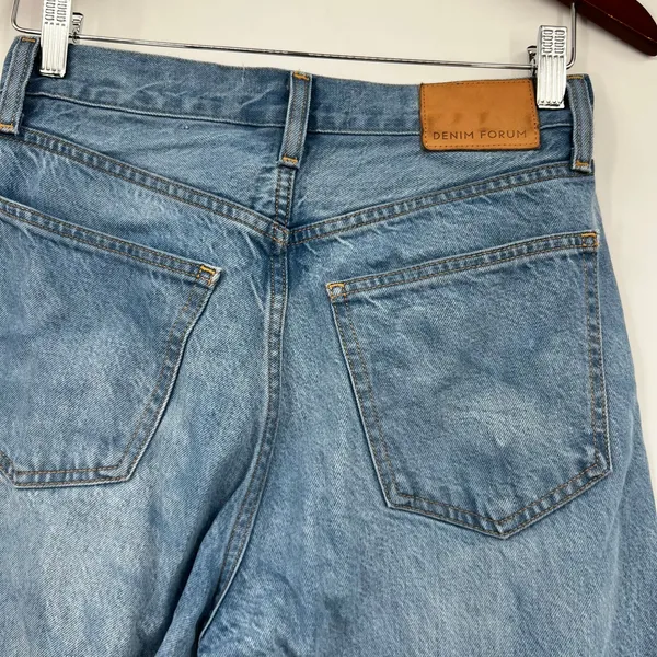 Aritzia Denim Forum The ‘90s So-Soft Hi-Rise Baggy Jean relaxed fit blue pockets size 26 - Image 4