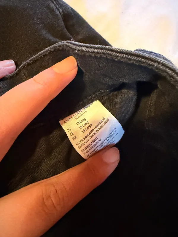 Black American Eagle Jeans long - Image 3