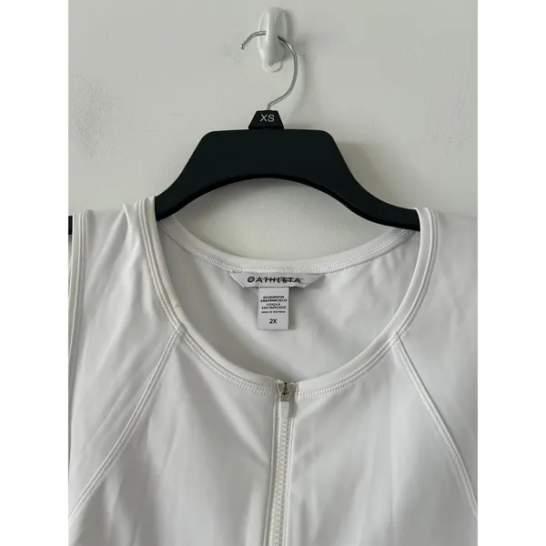 Athleta Ace White Athletic Tennis Dress NWT Size 2X - Image 7