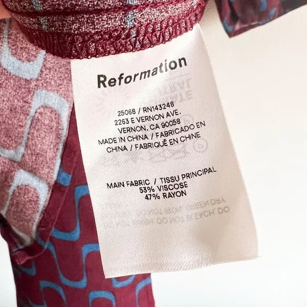 Reformation Laurent Dress Size XS - Image 8