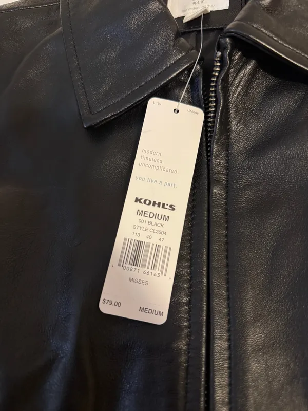 Apt. 9 Leather Vest - Image 3