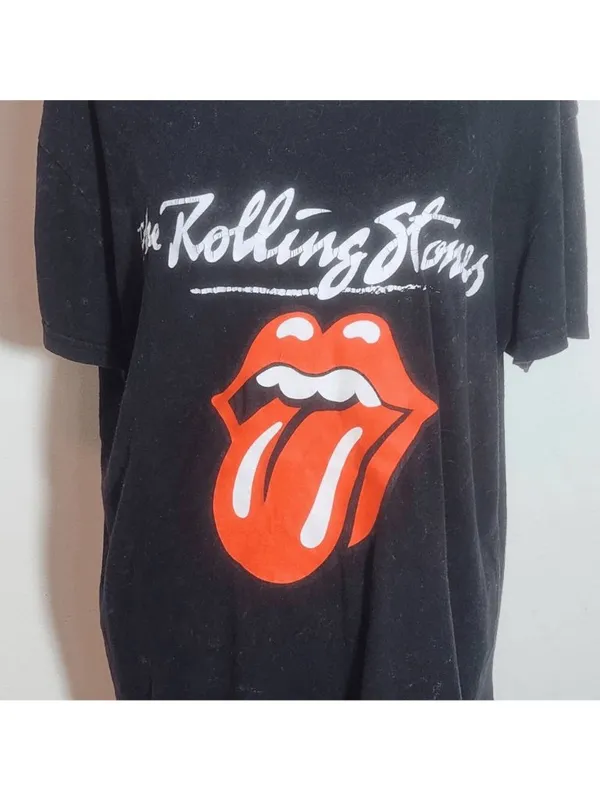 The Rolling Stones Black Short Sleeve Tee Size Large Rolling Stones T-Shirt - Image 3