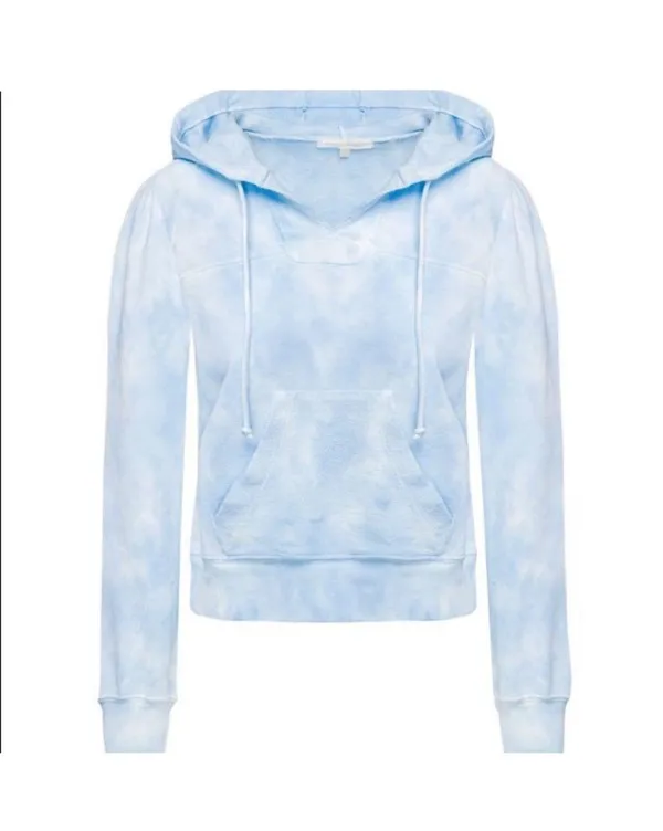 Love Shack Fancy Kirby Blue TieDye Hoodie - Image 2