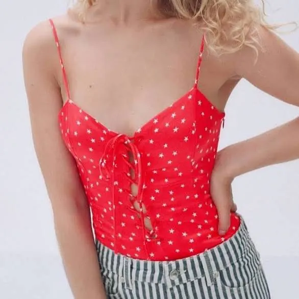 NWT gorgeous Zara stars bodysuit size small - Image 3
