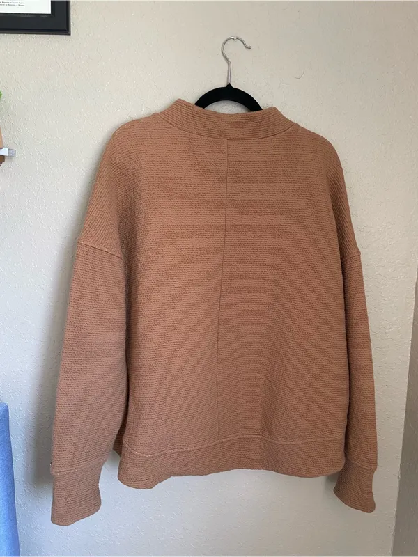 Calia by Carrie Underwood Cloud Mock Neck Pullover Size 1X Golden Taffy Extended - Image 11
