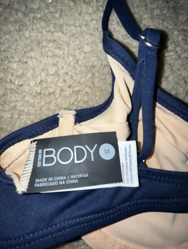 Cotton On Navy Bikini Set  - Image 3