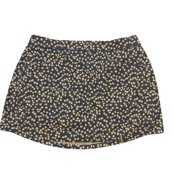 RLX Ralph Lauren Women's Golf Skort Skirt Navy White Floral Print Size M - Image 2