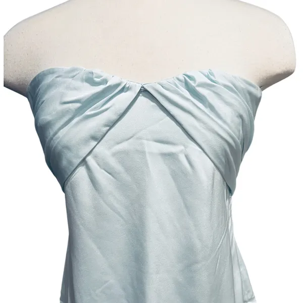 Princess Polly Irena Strapless Mini Dress Light Blue Size 10 NWOT - Image 5