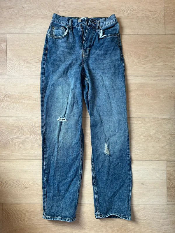 Urban Outfitters BDG High-Rise Baggy Straight Leg Jeans 26 - Image 6
