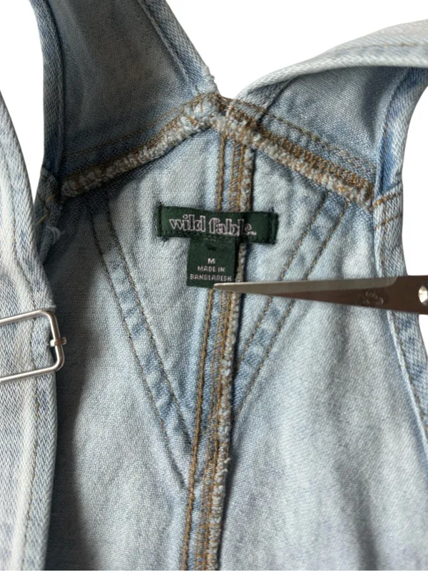 Wild Fable Light Blue Baggy Overalls - Image 8