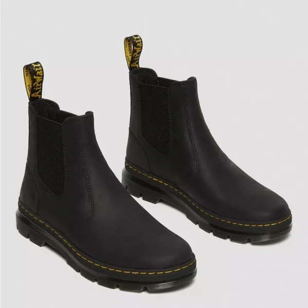 Dr. Marten’s Embury‎ Leather Casual Chelsea Boot Wyoming Black 6 - Image 2