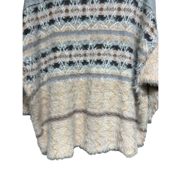 Free People Fair Weather Patterned Cardigan Neutral Combo Women’s Size Small‎ - Image 6