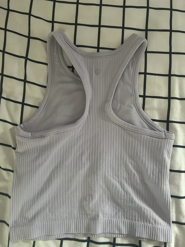 Lululemon Ebb To Street Cropped Racerback Tank - Image 2