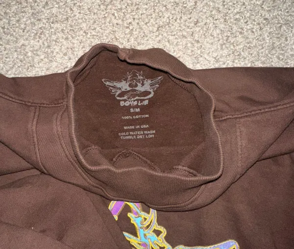 Boys Lie Brown Crewneck - Image 4