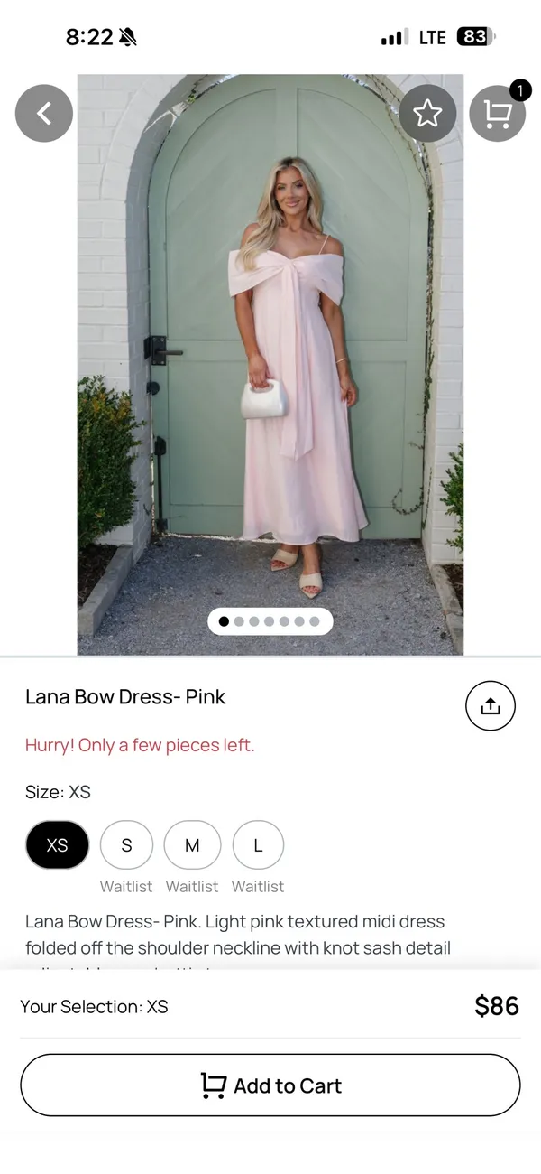 These Three Boutique Dress Pink - Image 3