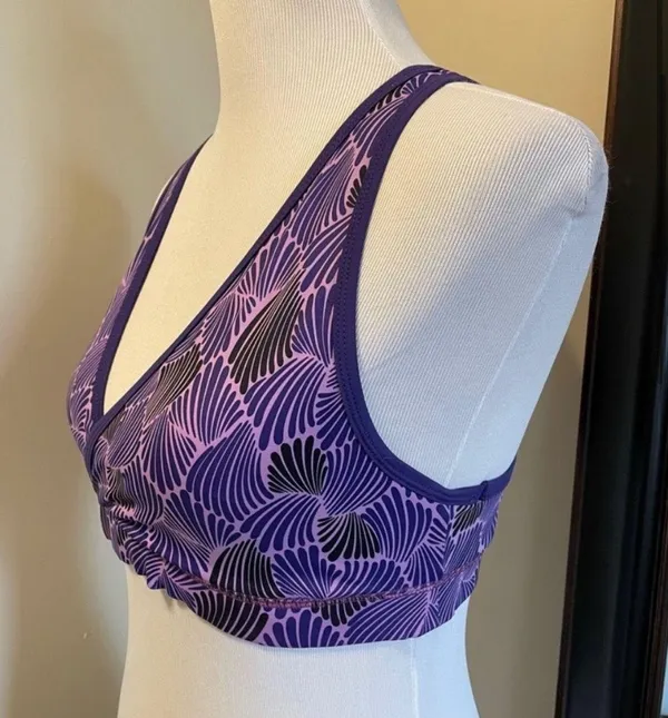 Champion Medium Purple Sports Bra - Image 2