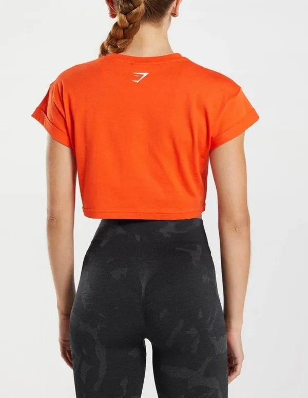 Gymshark Fraction Crop Top - Image 2