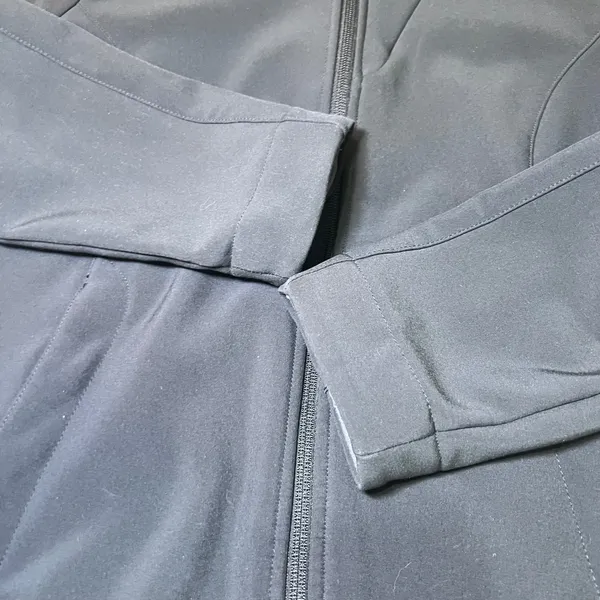 LL Bean Womens Size Medium Black Softshell Full‎ Zip Jacket Fleece Lined Outdoor - Image 11