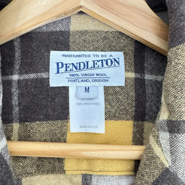 Pendleton Vintage‎ Heritage Limited Edition Patch Pockets Wool Jacket - Image 4