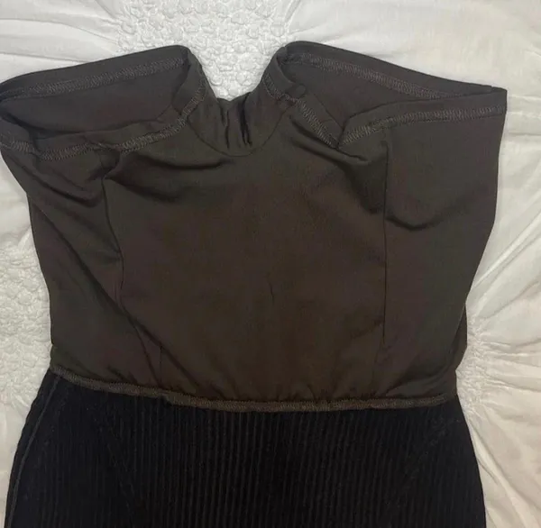 Alo black ribbed mini skirt - Image 4