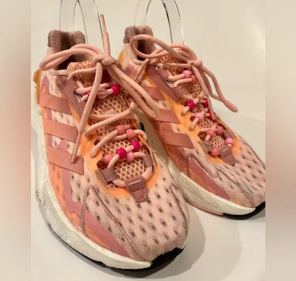 Adidas Heat RDY Clear Orange Running Shoes Size 7 GZ3248 - Image 3