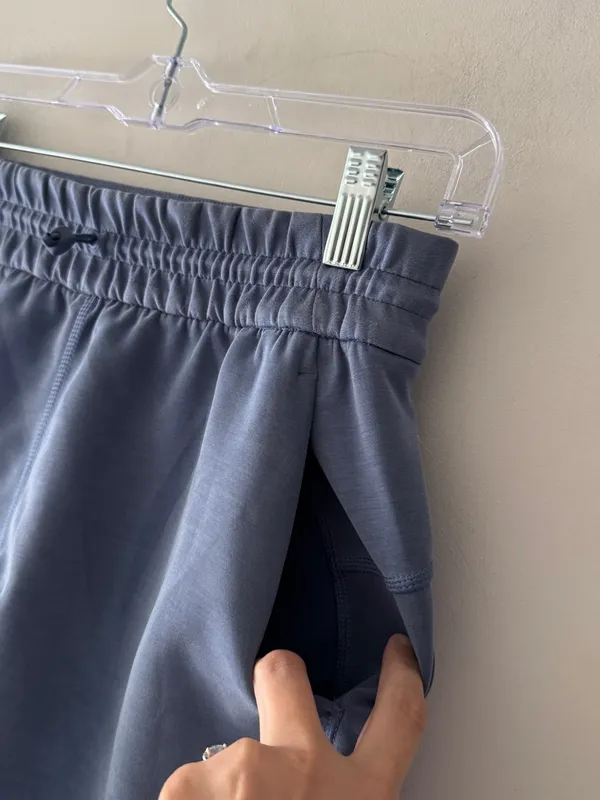 Lululemon Athletica Softstreme High-Rise 4” Shorts Oasis Blue Size 4 - Image 6