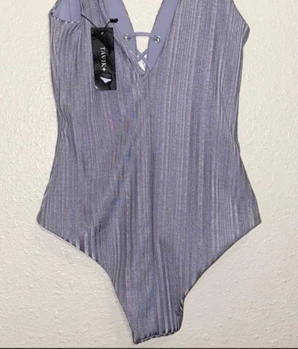 One Piece 🆕 NWT Revolve Tavik | Roan Lace Swimsuit | Lilac Purple - Image 6