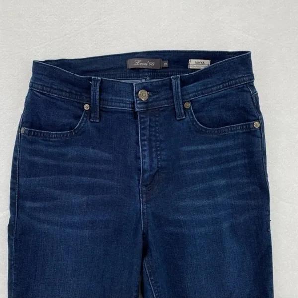 Level 99 Tanya‎ High Rise Cropped Skinny Jean - Image 6