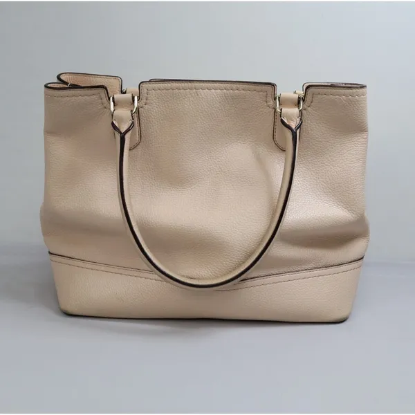 Kate Spade Jenner MacCall Cow Light Pink Leather Shoulder Tote‎ Bag - Image 4