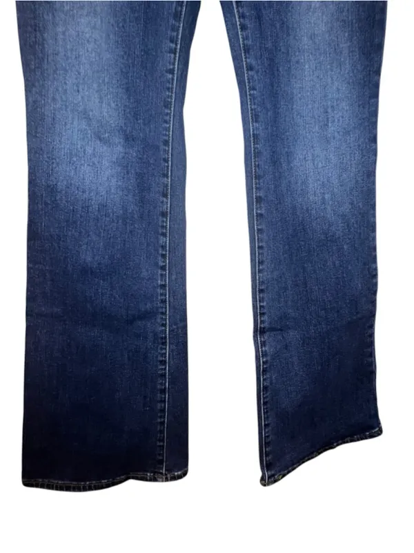Kut From The Kloth Nicole High Rise Bootcut Dark Wash Denim Jeans - Image 4