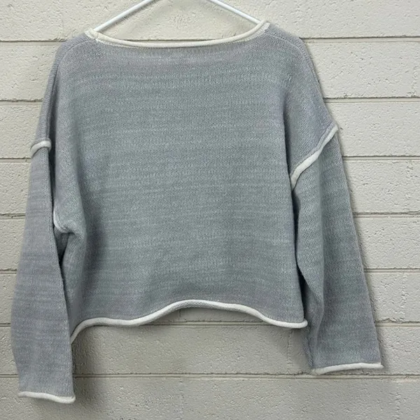 POL Gray Sweater size S - Image 7