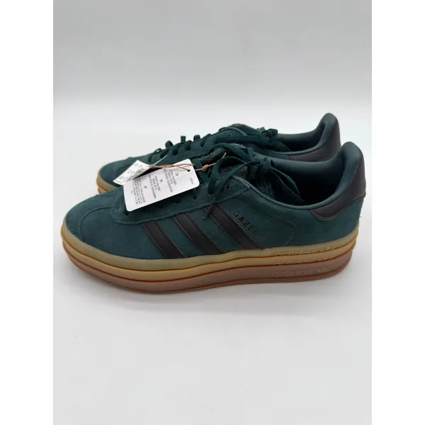 Adidas Gazelle Bold Aurora Ivy Gum Brown Platform Skater Suede Low Sneakers 10 - Image 5