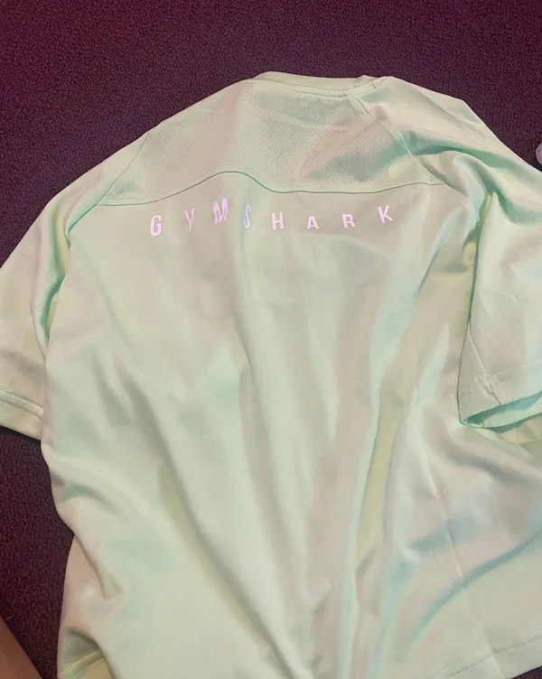 Gymshark Green  Tee - Image 2