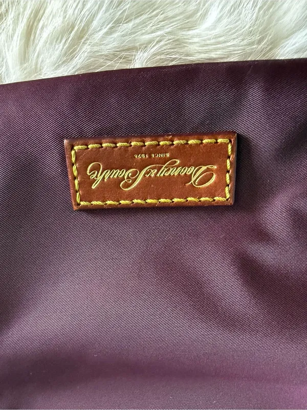 Dooney and Bourke Vintage 2000’s North South Triple Zip Crossbody Bag - Image 6