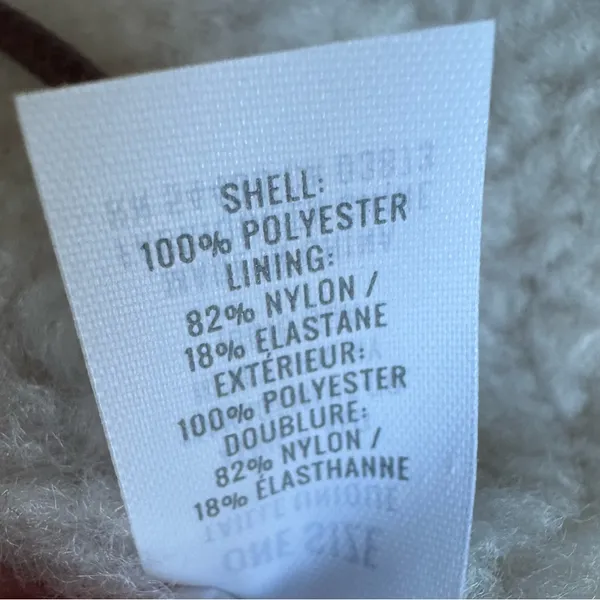Aerie Sherpa Fleece Crossbody Bag –‎ Cream Shearling Style O/S Boho preppy - Image 6