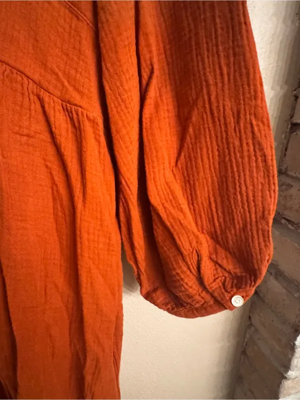 MADEWELL‎ Lightspun V Neck Midi Dress - Image 6