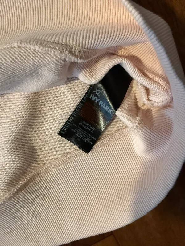 Ivy Park Sleeveless Sweatshirt Pink Size XL - Image 3