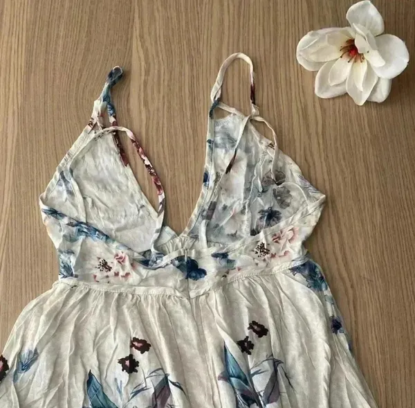 🆕Floral Spaghetti Straps Mini Dress L🆕 - Image 6