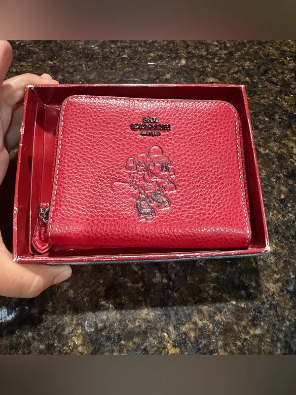 Coach X Disney Minnie Mouse Wallet - Image 3