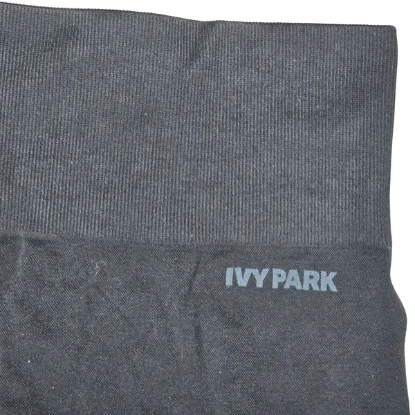 Ivy‎ Park Black Compression Seamless Cropped Leggings Cutout Design XXS - Image 6