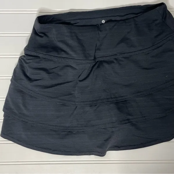 Athleta Black Athletic Skort Sz XXS 90 - Image 3