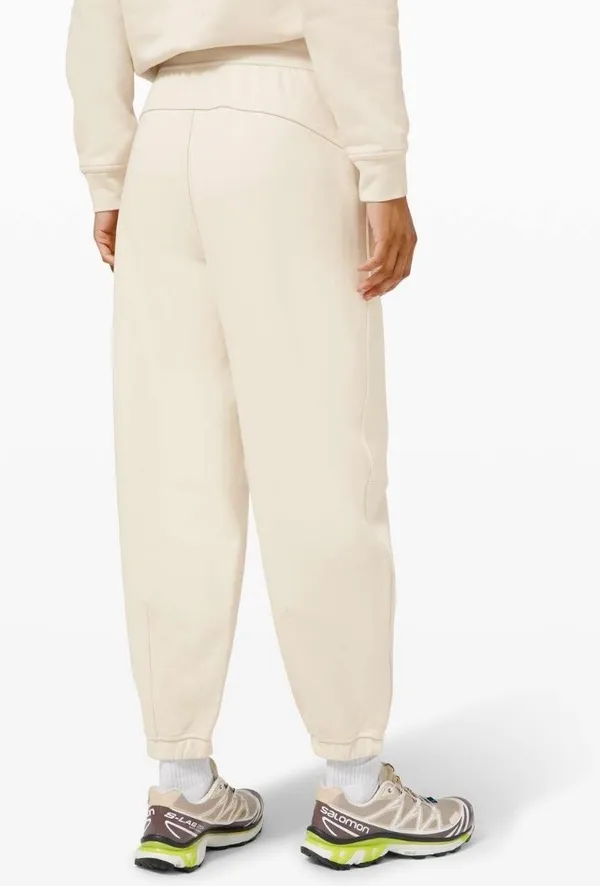 Lululemon Relaxed Fit French Terry Jogger White Opal 6 - Image 5