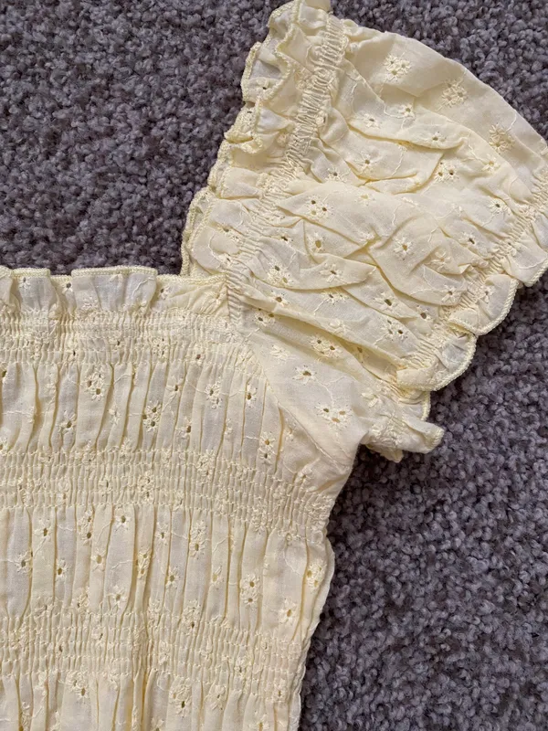 Yellow Crop Top - Image 3