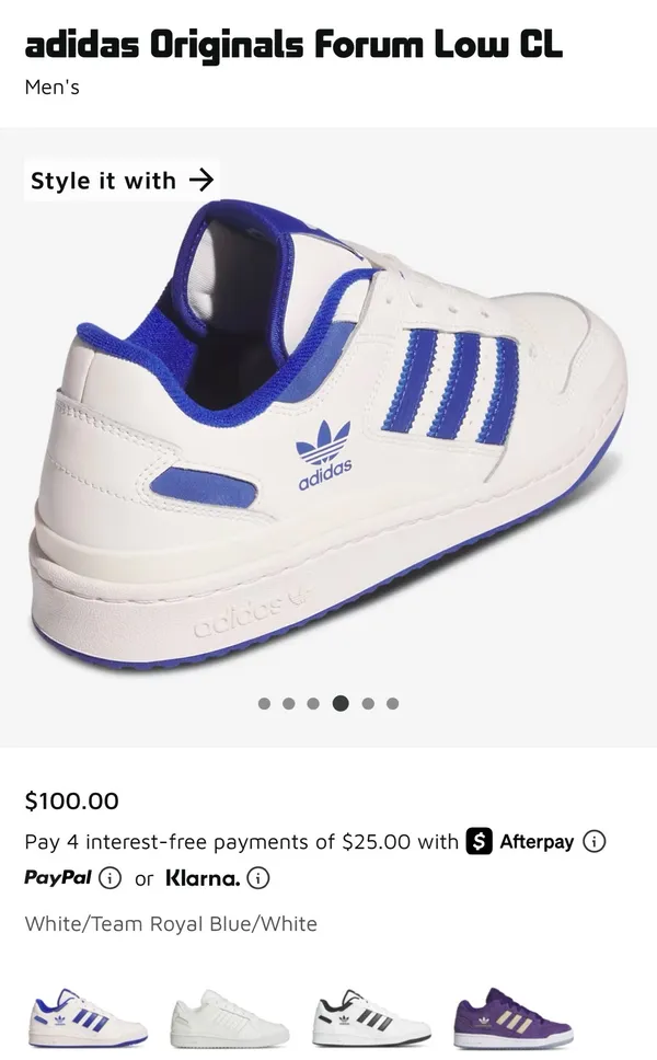 Adidas Forum Low Sneakers CL - Image 2