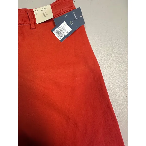 Universal Threads Sailor Wide Leg Red High Rise Pants Size‎ 17 Regular NWT - Image 7