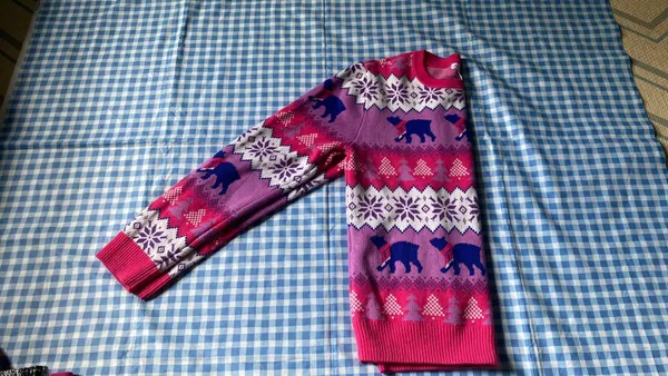 Holiday Lane Sweater Pink Size XL - Image 4