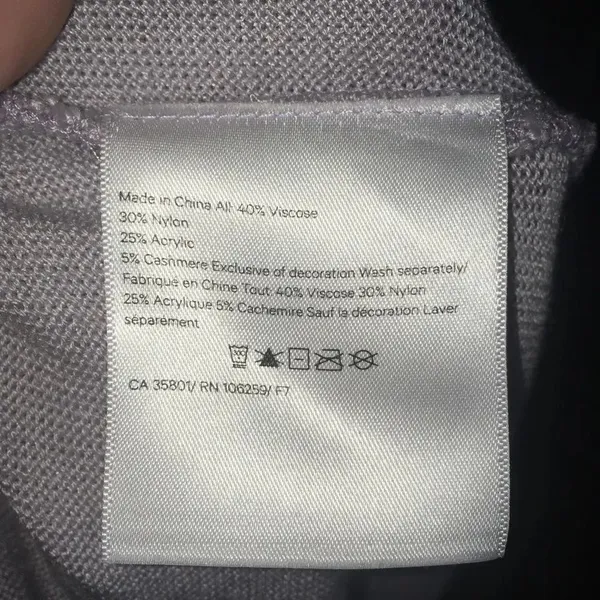 Lululemon Back to Balance Iced Iris cashmere sweater - Image 5