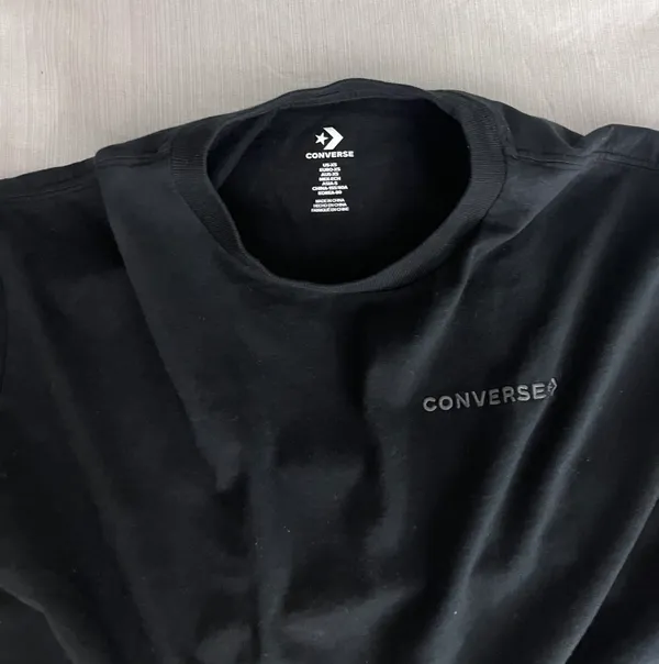 Converse Black Cropped Top - Image 4