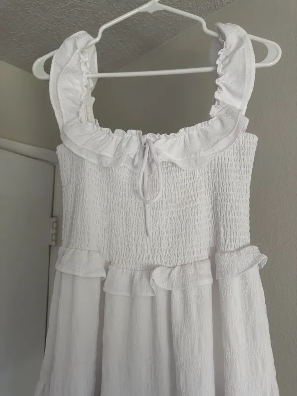 Mini White Dress - Image 2